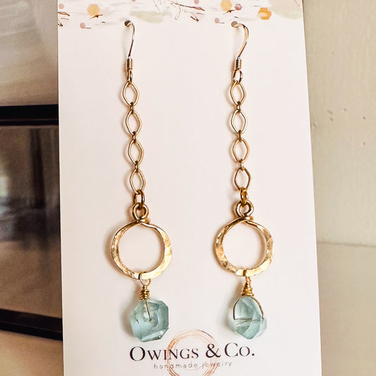 Aquamarine Bliss Earrings